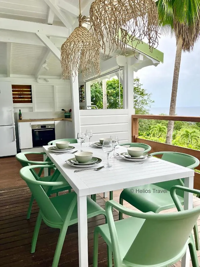 Villa Etoile Matutine, 3 Chambres, Piscine, Belle Vue Mer Deshaies